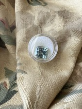 15ct Square Cushion Cut Top Gem World Class Pale Blue Aquamarine Loose Stone