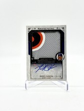 2015 Topps Museum Collection Momentous Materials autographed Game used patch /10