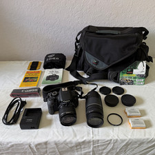 Canon EOS Rebel T4i / 650D DSLR Camera w/ 18-55mm 75-300mm Lenses Bundle Kit