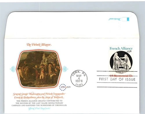 S06-2760, FRENCH ALLIANCE, FLEETWOOD, FIRST DAY COVER