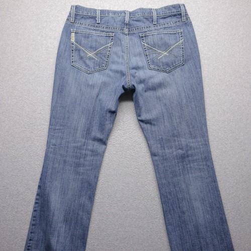 Cinch Jeans Ian Herren 36x30 Blau Denim Relaxed Western Bootcut Stretch Ranch Barn - Bild 5 von 17