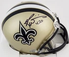 Ricky Williams Signed New Orleans Saints Speed NFL Mini Helmet "4:20" w/ COA