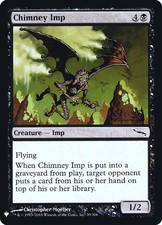 4x Chimney Imp - Foil NM-Mint, English Mystery Booster / The List MTG Magic