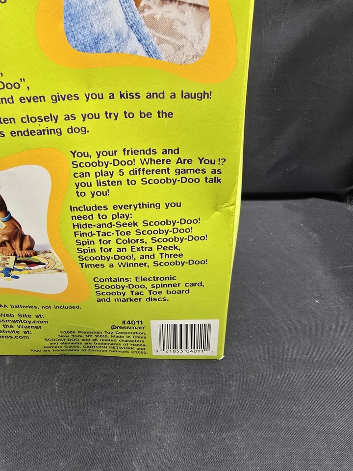 2005 Scooby-Doo 你在哪儿? 电子游戏 5 游戏变体新品 — 第 4/4 张图片