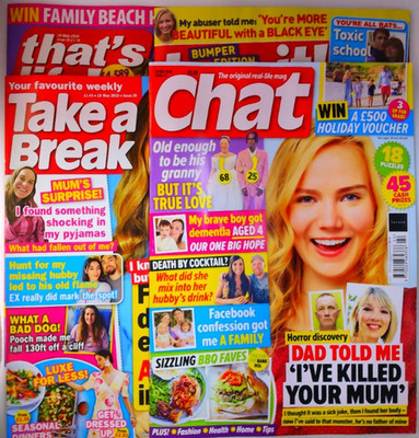 Woman's magazine Bundle on sale 21st May 2026 That's Life Take a Break Love It