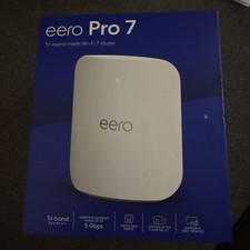 EERO Pro 7, Tri-Band mesh Wi-Fi 7 Router, Pack of 1