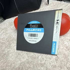 Irem Image Fight PC Engine Shooter 1990 Manual Included