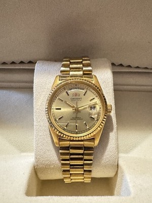 orient president day-date watch