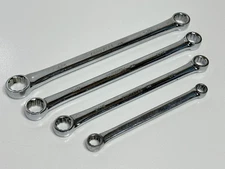 Cornwell Tools USA 4pc SAE 3/8-3/4” 0° High Performance Box Wrench Set, 12 Pt.