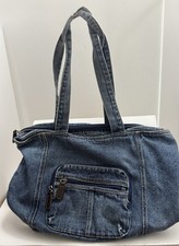 Denim Tote Bag, Women, Medium