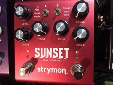 Strymon - “Sunset” Dual Overdrive/Distortion Pedal
