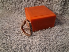 1998 Washinghton Quarter Heart Pendant handmade small 7/8"x7/8"x1/8"