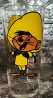 Vintage Looney Toons Federal Glass SPEEDY GONZALAS Warner Bros 1973 Mint