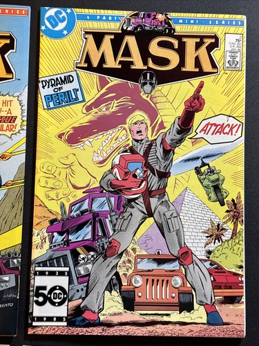 MASKE komplett DC Comics Mini-Serie 1-4 1985 Vintage 80er Cartoon - Bild 3 von 10