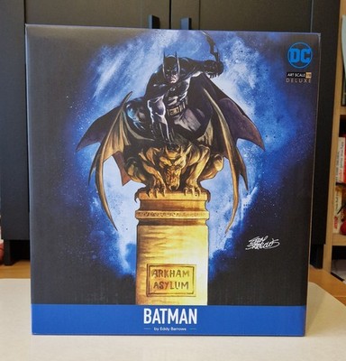 BATMAN Arkham Asylum Statue RAR Limitiert 250 Stück Iron Studios by Eddy Barrows