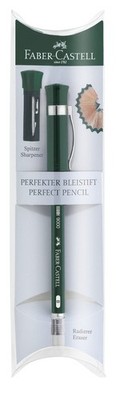 Perfect Pencil Castell 9000 in Gift Box - #2 Pencil with Built-in Pencil Shar...