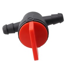 Switch Valve On-Off Fuel Tap 6-8mm For 1/4" ID Pipe Lawn Mower Plastic
