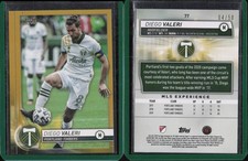 2020 Topps MLS Gold #77 Diego Valeri Portalnd Timbers 4/50