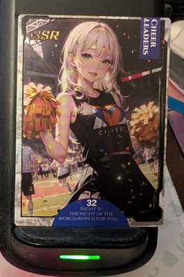 Cute Cheerleader Girl SSR-32 MS2 Goddess Story Card Mei Se 2 Waifu TCG Anime