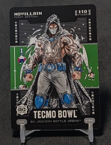 Tetairoa McMillan MCVILLAIN 2026 Bo Jackson Battle Arena TECMO BOWL 147 Panthers