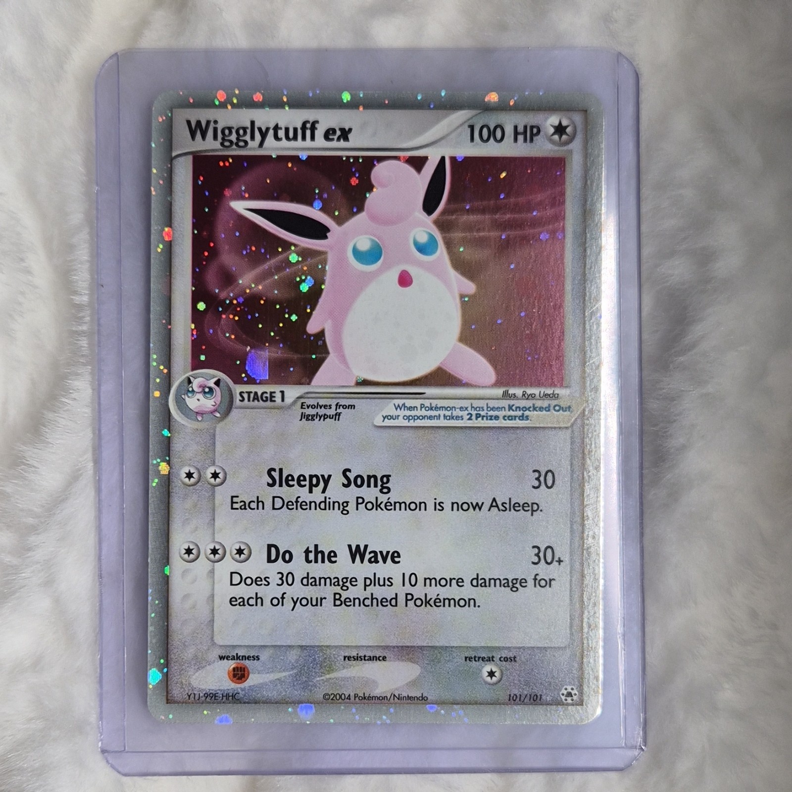 Pokémon Wigglytuff ex 101/101 EX Hidden Legends Ultra Rare 2004 Stage 1 100 HP