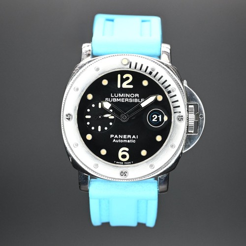 Panerai Luminor Submersible PAM00024 44mm Black Dial Stainless Steel