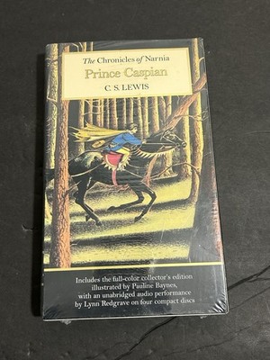 The Chronicles of Narnia: Prince Caspian by C.S. Lewis (Book and CD Set) Sealed