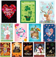 Christmas Garden Flags Happy New Year Garden Flag Seasonal Garden Flags Set Of 1