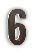 5 Inch LED House Number, 5000K Backlit White Light, Weatherproof ABS Polymer,...