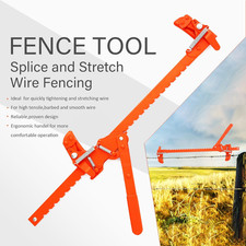 Heavy Duty Carbon Steel Fence Stretcher Tool, All Purpose Wire Tensioner for ...