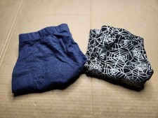 Wonder Nation & Celebrate Girls 10-12 Leggings 1 Blue 1 Spider Web Good For Play