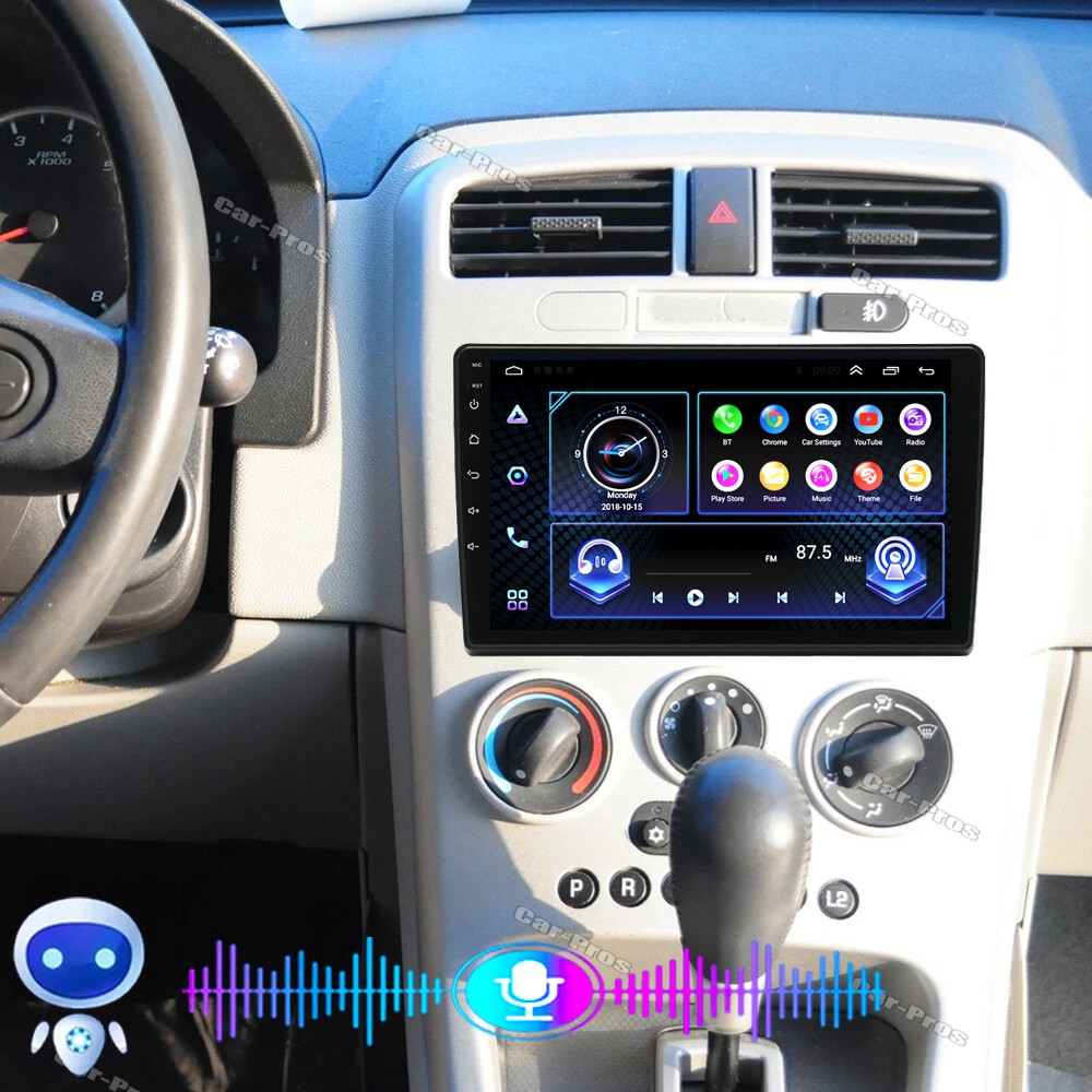 For 2005 2006 Chevrolet Equinox Android 15 Carplay AI Voice Car Stereo Radio GPS