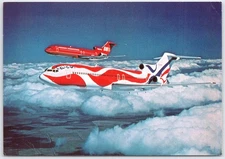 Braniff Airlines Flying Colors Postcard by Alexander Calder 200th USA Birthday