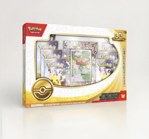 PRESALE Pokémon TCG 30th Celebration Ditto Premium Collection Box English