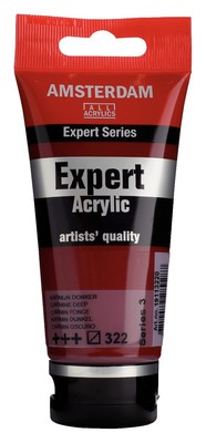 Tarrence T1911-322-0 Acrylic Color Expert Carmine Deep Acrylic Paint, 2.5 fl ...
