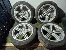 AUDI Q5 2012 FACELIFT 20 INCH SET OF ALLOY WHEELS WITH TYRES 8R0601025BJ