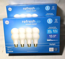 GE Refresh 60-Watt EQ A19 Daylight Dimmable LED Light Bulb 16-Pack