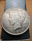 1924 Silver Peace Dollar - Philadelphia Mint - 90% Silver - FRE SHIPPING