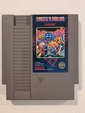 Ghosts 'n Goblins NES Nintendo 1986 Authentic 5-Screw Variant - Clean