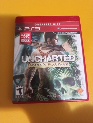 Uncharted: Drake's Fortune -- Greatest Hits Edition (Sony PlayStation 3, 2009)
