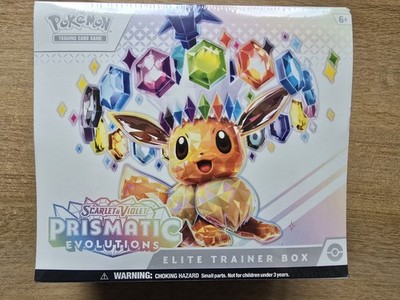 Pokemon Prismatic Evolutions Elite Trainer Box ETB English Version ENG