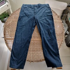 Express Pants 33x30 Black Stretch Producer relaxed Dress Mens Pants dark blue