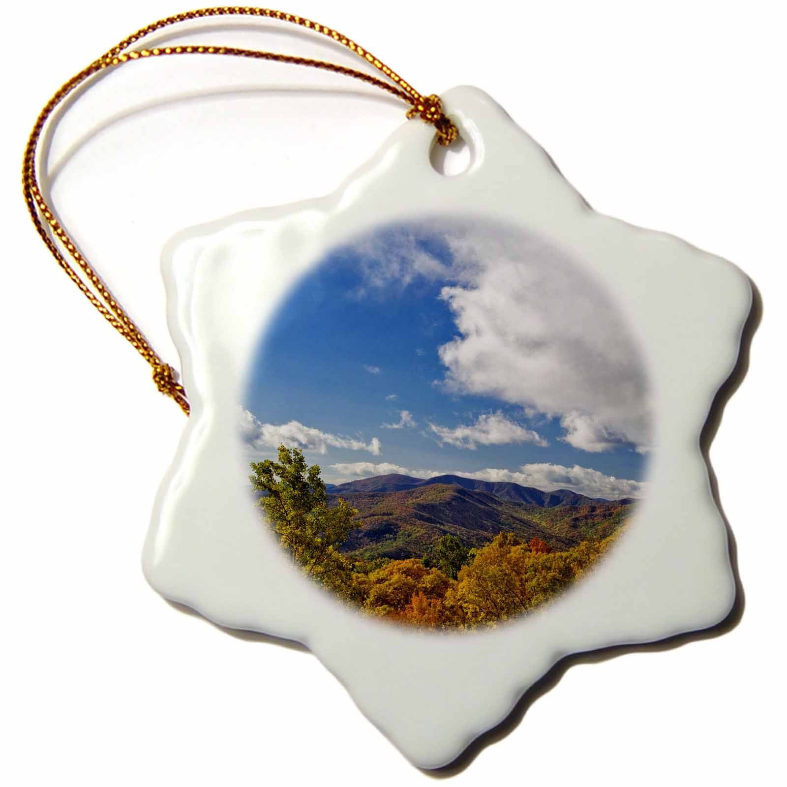 3dRose Blue Ridge Parkway Autumn NC Appalachian Mountains 3
