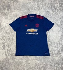 MANCHESTER UNITED 2016 2017 AWAY FOOTBALL SHIRT SOCCER JERSEY ADIDAS Size XL