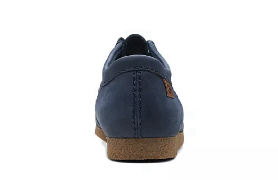 Clarks Shacre II Run Navy Nubuck Crepe Sole Wallabee Style Shoes Men\'s 9M NIB Clarks - Brandclub - Clarks Men main image 3