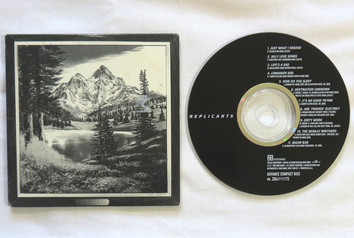 Replicants s/t Advance Promo CD 1995 BMG Failure Ken Andrews | eBay