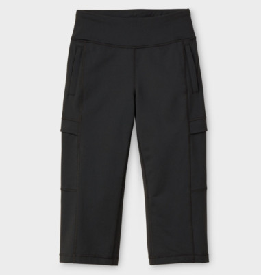 SELLING FAST Women's NoGA Namastash Capris DULUTH, Black