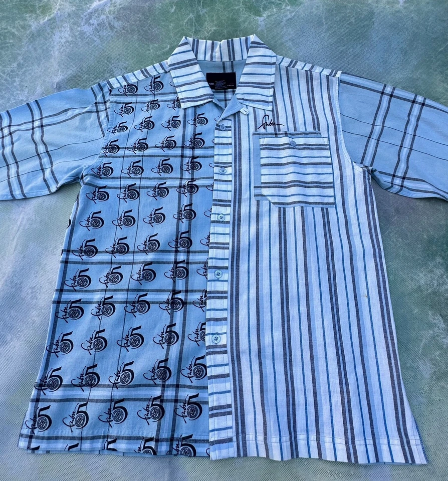 Camisa Manga Larga Colección Fubu Vintage Talla Juvenil M (12-14). Foto 2 de 4