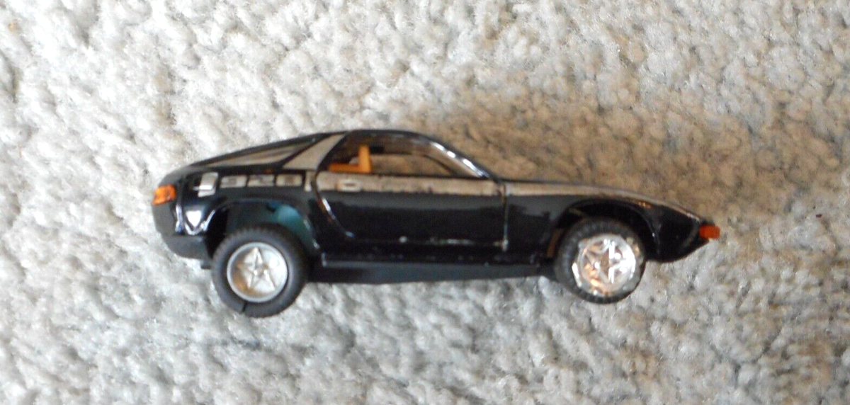1980 Zee Toys BLACK PORSCHE 928 1:44 SCALE Die Cast | eBay