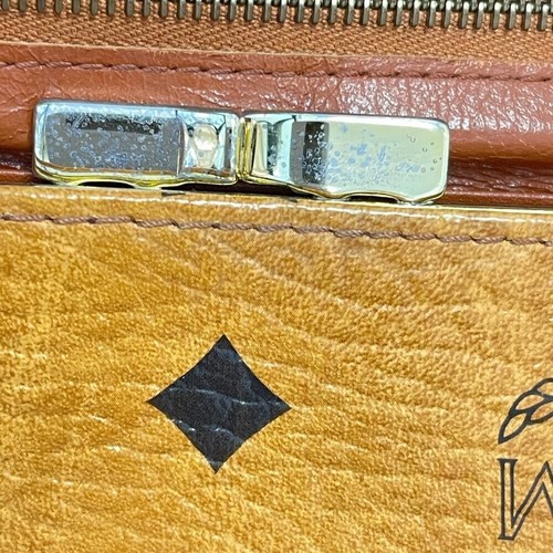 MCM Cognac Visetos Bifold PVC Long Wallet - Preowned - Picture 10 of 15